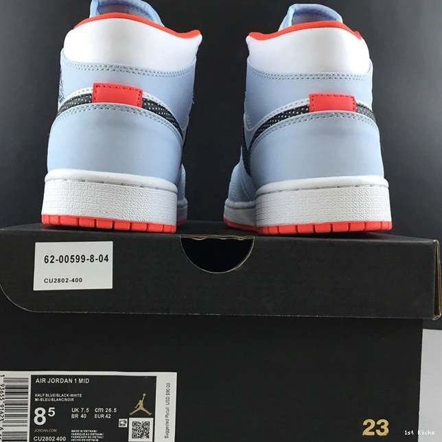 1st Kicks Packable white black 3761 Jordan1 cu2802- jade 1029